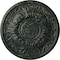Ekena Millwork Wakefield Ceiling Medallion (Canopies up to 3 5/8"), 11 3/4"OD x 1 1/4"P, Painted Turtle Crackle CM11WAPTC - alternate 1